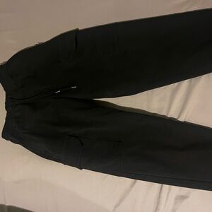 Men's Alo Yoga Black Cargo Jogger Pants